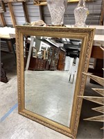 Windsor Art Wall/Mantle Mirror - Gold Toned