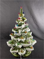 Vintage Ceramic Christmas Tree - 17' Tall