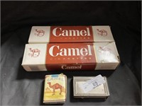 2 Carton's of Camel Cigarettes, 1 Pk & Ash Tray
