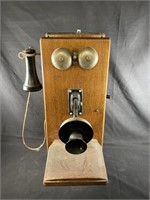 "Montgomery Ward Co" Antique Wall Telephone
