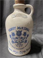 Whiskey Jug - Henry McKenna, Handmade Whiskey
