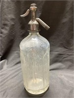 B. Hoffman, Brooklyn N.Y. Glass Seltzer Bottle