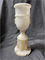 Alabaster Small parlor Lamp - 12' Tall