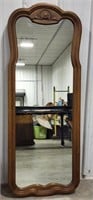 (AU) Wood Frame Mirror Appr 19"x49”