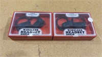 Lot of 2, Wireless Earbuds Bluetooth 5.0 Headsets