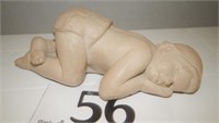 1982 CHILD CLAY SCULPTURE