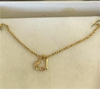 10 karat gold necklace