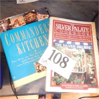 "SILVER PALATE" & "COMMANDER'S KITCHEN" COOKBOOKS
