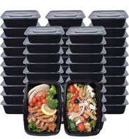 New Meal Prep Container, 50 Pack (750ML/ 26 OZ)