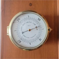 Vintage Swift Brass Compensated Barometer