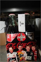 coca cola nascar bottles - 6 pack