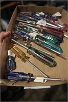 tray- screw drivers(mostly fuller)