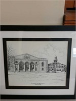 Jack Phelps Print Of Pencil Drawing Richmond