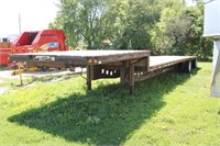 Step Down Flatbed Trailer