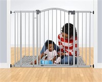 Extra Tall & Wide Infant Safety Gate, 29.5-53"Wx38