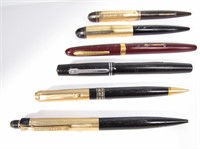 Group of Vintage Eversharp Fountain Pens, Pencils