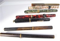 Group of Vintage Fountain Pens