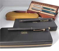 Vintage Pens and Pencils, in Boxes, Cross, Etc