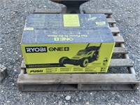 Ryobi 18V Cordless Push Lawn Mower, Never Used