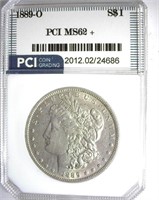 1889-O Morgan PCI MS-62+ LISTS FOR $525