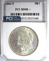 1884-O Morgan NNC MS-66+ LISTS FOR $625