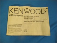 Kenwood Instruction Booklet