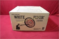 White Flyer Shooting Clays Orange Dome 135 Pack