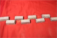 SAECO Lead Ingot Bars 8pc's Approx. 7.8lbs in lot