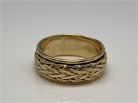 14K Gold Band.