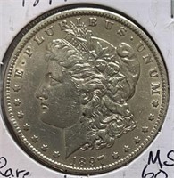 1897-O Morgan Dollar MS Rare