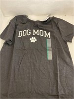 (12x bid) Dog Mom Shirt Size M