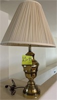 E - VINTAGE TABLE LAMP W/ SHADE 29"T (LS11)