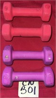 403 - 2 SETS OF FREE WEIGHTS (CN301)