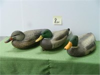 (3) Rubber Duck Decoys
