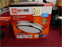 (3) In Home LED Flush Mount DR Series Lights (NIB)
