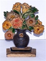 Lot #3305 - Vintage Hubley cast iron floral