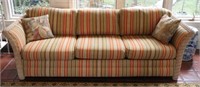 Lot #3355 - Contemporary three cushion Rattan