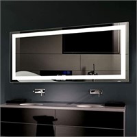 Decoraport LED Bathroom Mirror with Touch Button,
