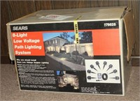 Lot #3388 - Sears 8 light low voltage Path