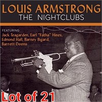 Lot of 21, The Nightclubs By Louis Armstrong (Viny