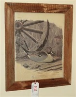 Lot #3417 - “Pintail Drake” signed print by