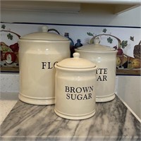3 Piece Large Canister Set