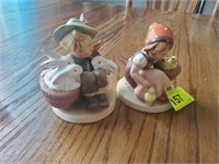 2 PC GOEBEL FIGURINES