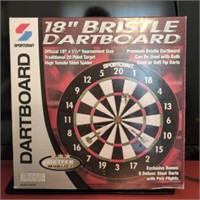 18” TOURNAMENT STYLE DART BOARD