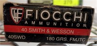 FIOCCHI 40 S&W 50 ROUNDS