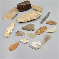 Lot of Arrowheads & Artifacts