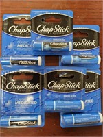 6/LOT Chapstick Classic Medicated Lip Balm 0.15 OZ