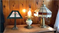 Lot of 3 Lamps