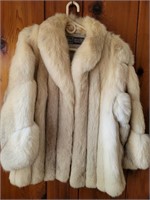 Vintage Saga Silver Fox Fur Coat