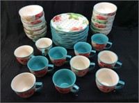 50 PIECE THE PIONEER WOMAN CHINA SET